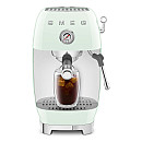 Smeg - ECF03PGEU - Manuell espresso med Cold Brew, Pastellgrön