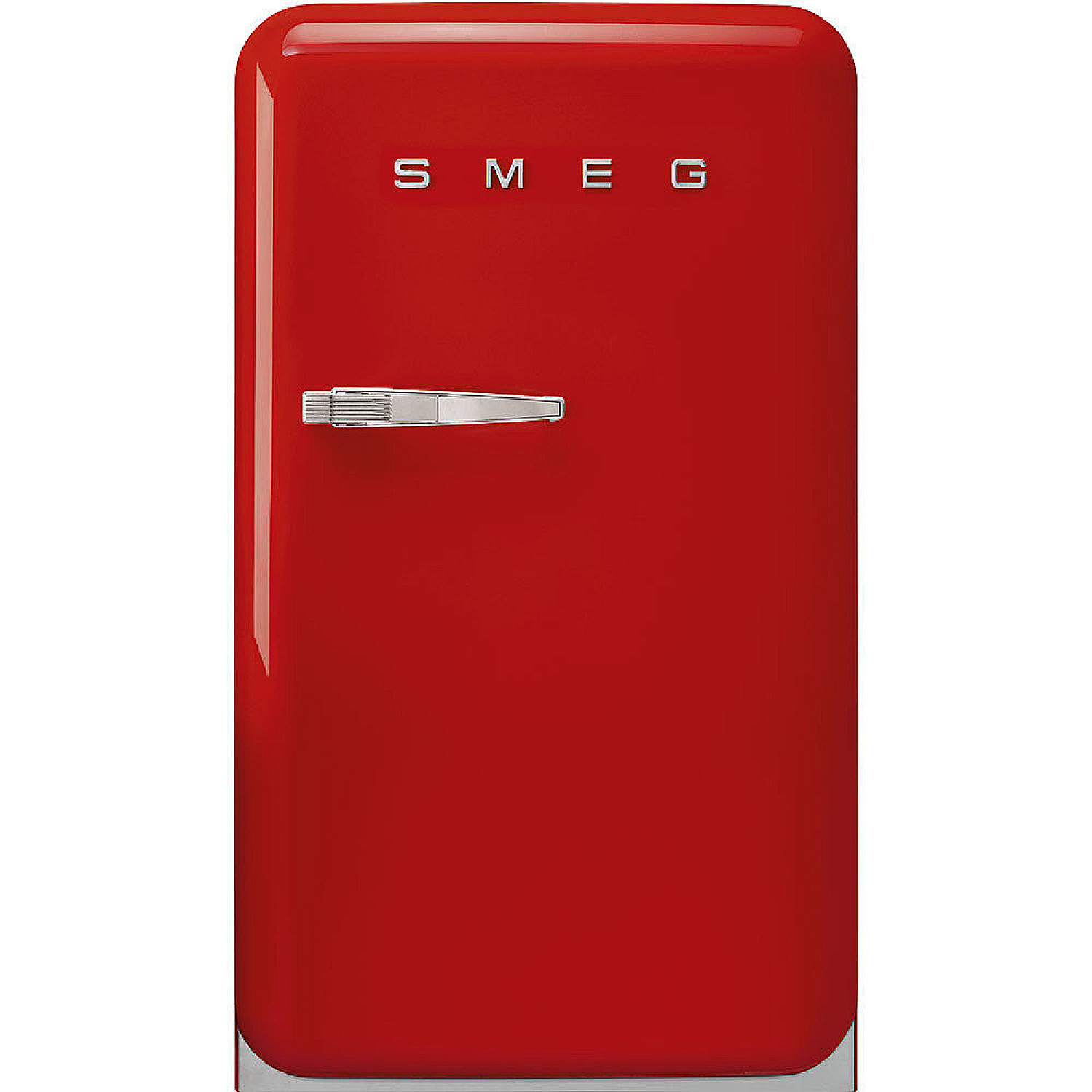 Smeg kylskåp med frysfack fab10rrd6 fristående kylskåp retro röd