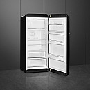 Smeg - FAB28RBL6 - Svart högblank, 50's Style