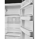 Smeg - FAB28RBL6 - Svart högblank, 50's Style