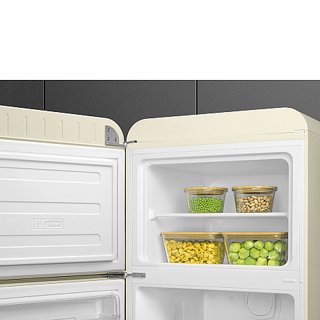 Smeg - FAB30LCR6 - Creme med med 50 talsdesign