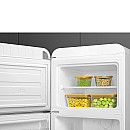 Smeg - FAB30LWH6  - Vit, 50's Style