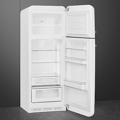 Smeg - FAB30RWH6 - Vit, 50's style, Tyst & LED belysning