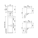 Smeg - FAB32LOR6 - Orange, 50's style, NoFrost & MultiFlow