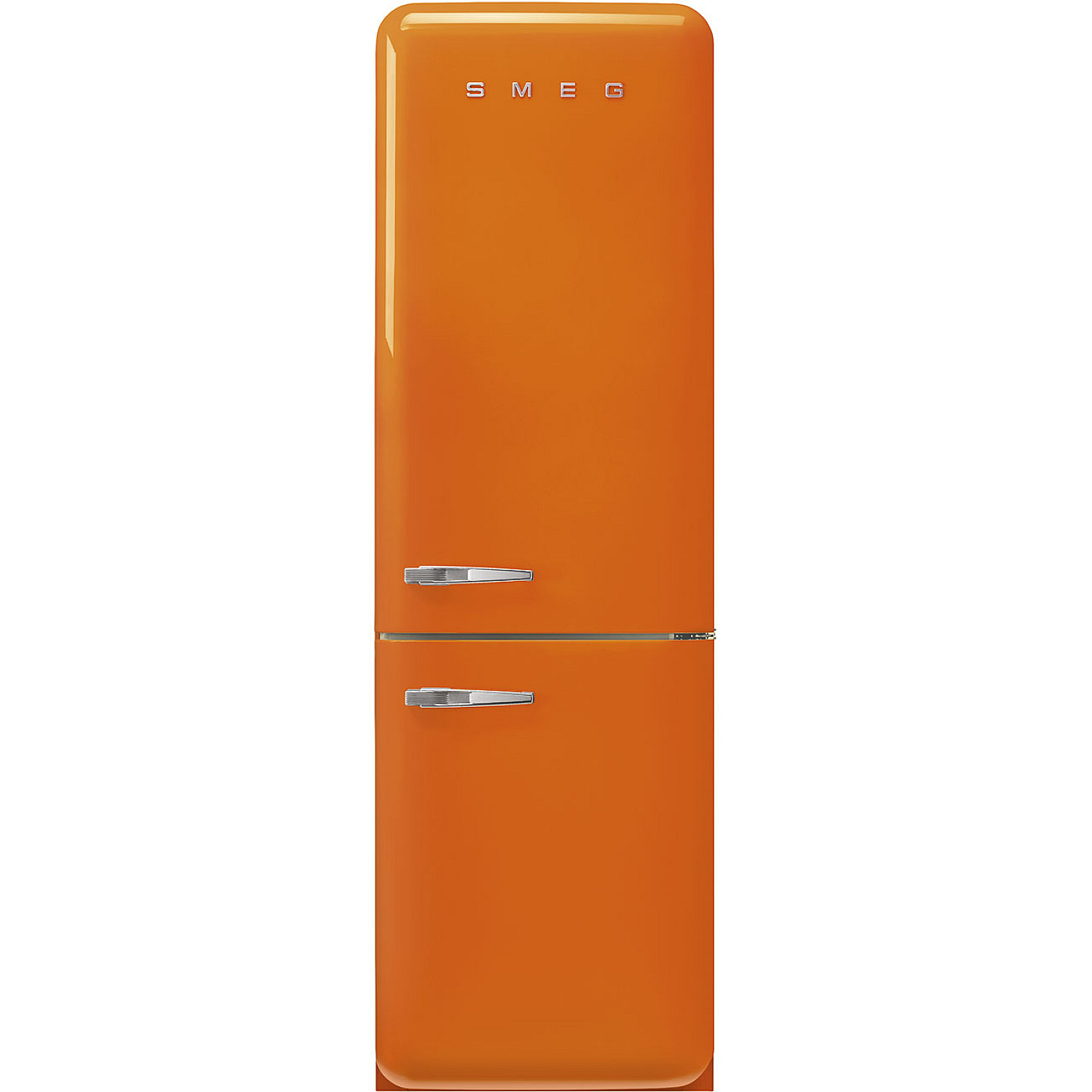 Smeg kyl över frys fab32ror6 - orange, 50's style