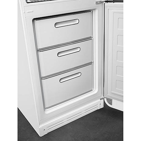 Smeg - FAB32RWH6 , Vit 50-talsdesign, NoFrost & Tyst