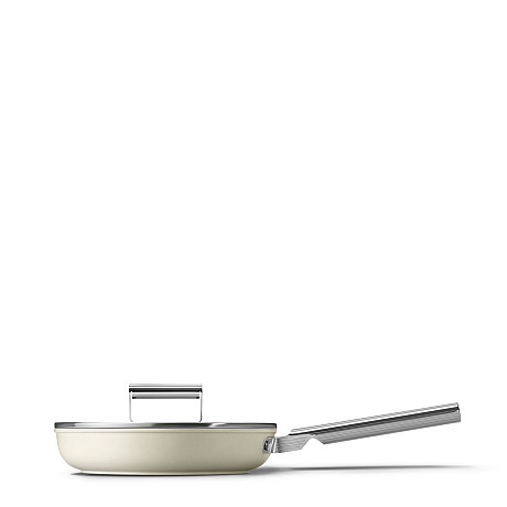 Smeg - Keramisk Stekpanna 20 cm Non-Stick, Creme