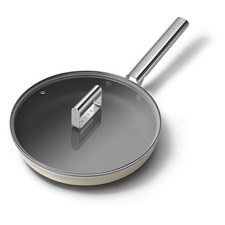 Smeg - Keramisk Stekpanna 20 cm Non-Stick, Creme