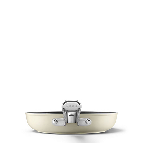 Smeg - Keramisk Stekpanna 24 cm Non-Stick, Creme