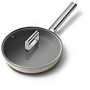 Smeg - Keramisk Stekpanna 24 cm Non-Stick, Creme