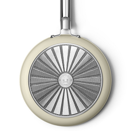 Smeg - Keramisk Stekpanna 28 cm Non-Stick, Creme