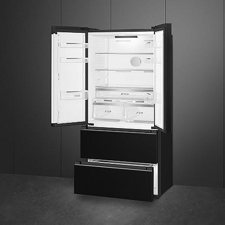 Smeg - FQ55FKDD - Look i  Mörkt rostfritt stål, NoFrost teknik & LED belysning