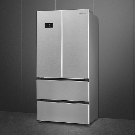Smeg - FQ55FXDD - Inox look, NoFrost teknik & LED belysning