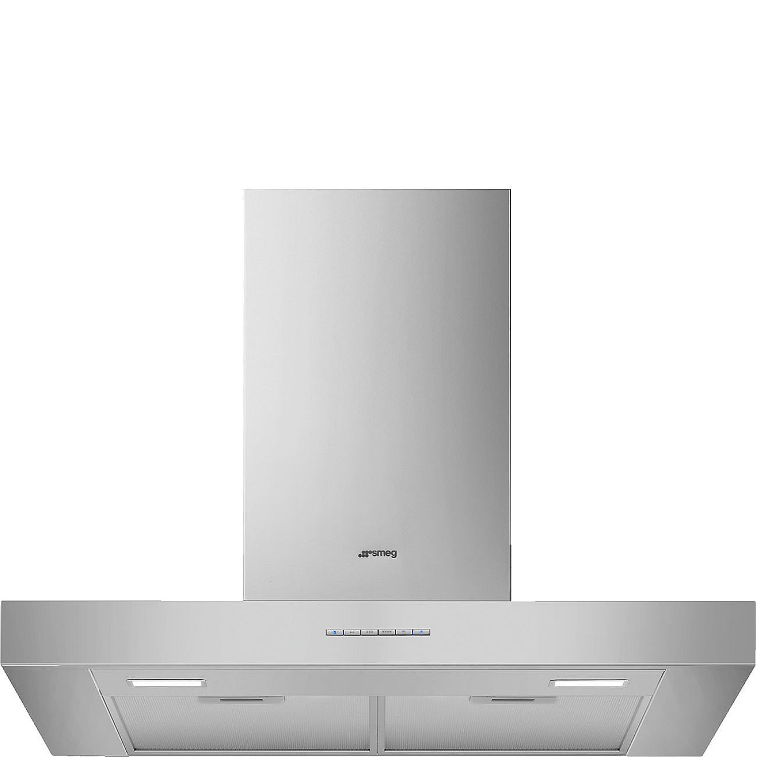 Smeg vägghängd fläkt kbt700xe rostfri köksfläkt led belysning