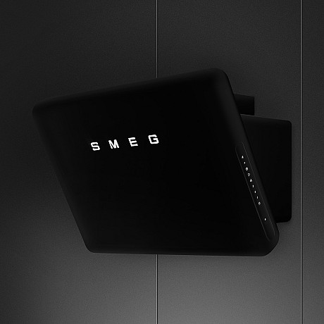 Smeg - KFAB84MB 50's Style - Mattsvart, Bredd 75 cm
