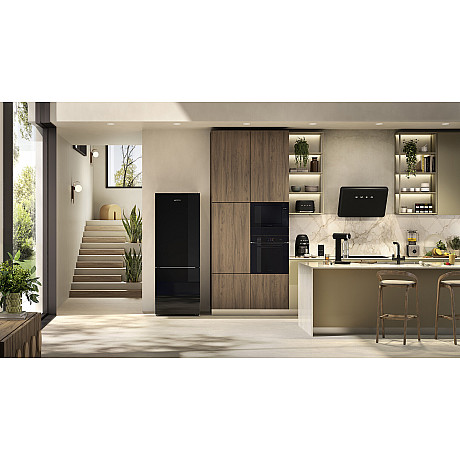 Smeg - KFAB84MB 50's Style - Mattsvart, Bredd 75 cm