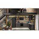 Smeg - KFAB84MB 50's Style - Mattsvart, Bredd 75 cm