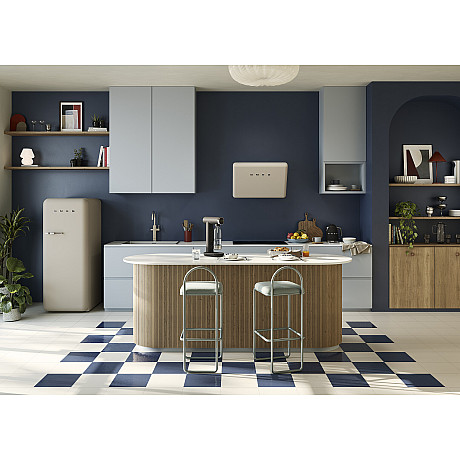 Smeg - KFAB84ML 50's Style - Moonlight matt, Bredd 75 cm