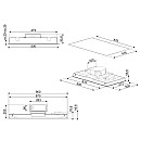 Smeg - KLT9L4X - Rostfri stål, Bredd 90 cm