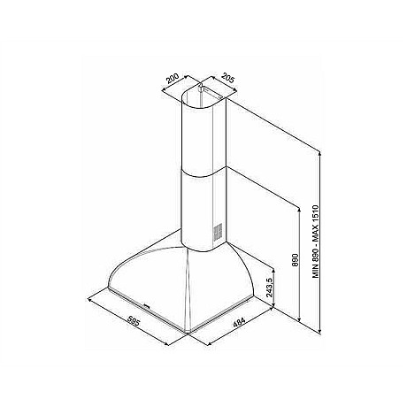 SMEG - KS59POE2 - Kraftfull med LED belysning