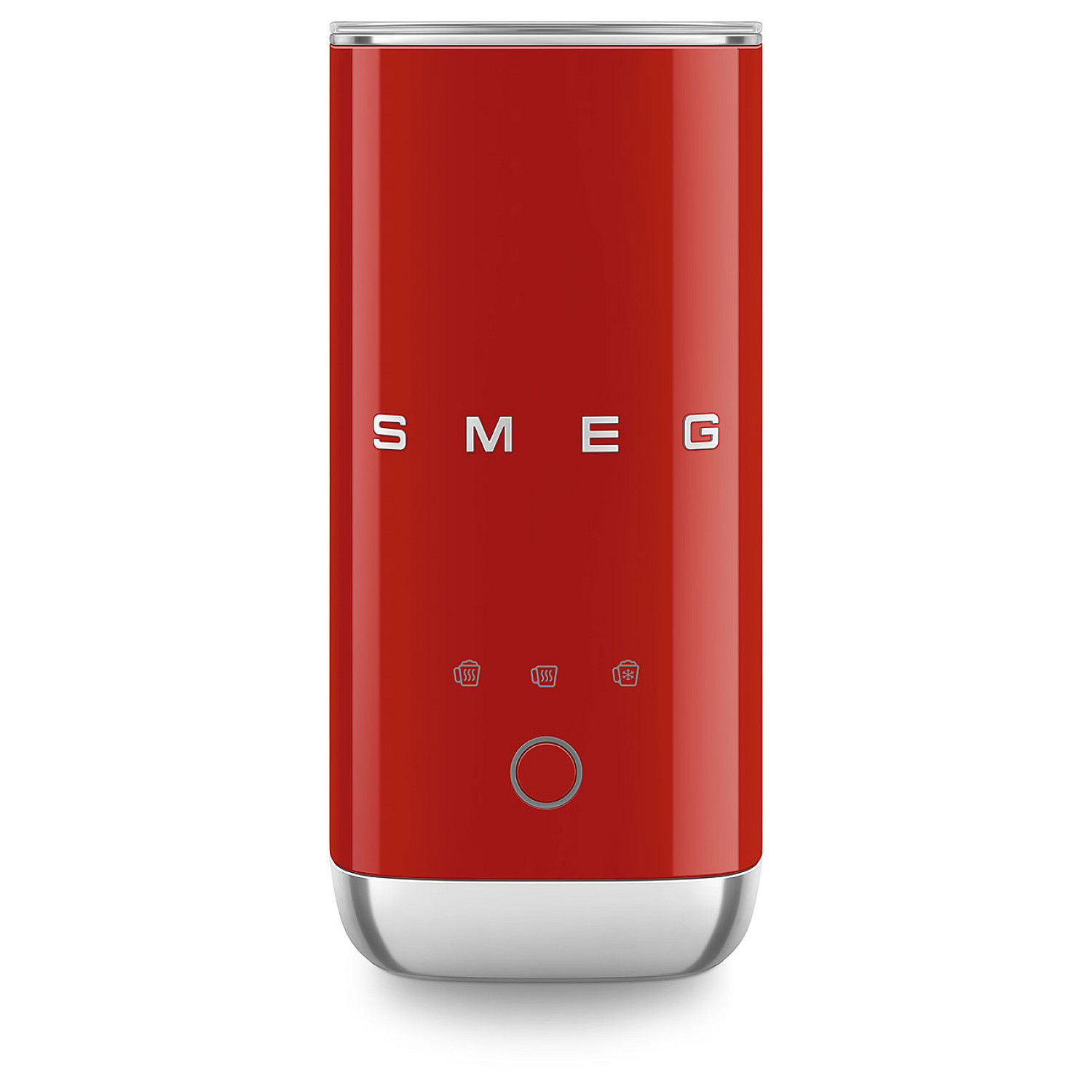 Smeg mj&ouml;lkskummare mff02rdeu - r&ouml;d, 50's style