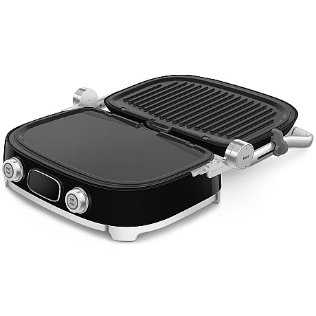 Smeg - MGF01BLEU - Bordsgrill. Svart