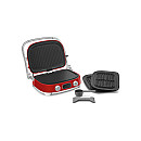 Smeg - MGF01RDEU - Bordsgrill. Röd