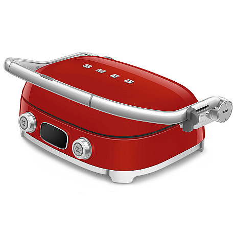 Smeg - MGF01RDEU - Bordsgrill. Röd
