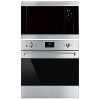 Smeg - SF6300TVX-FMI320X2, ugn med varmluft + mikro