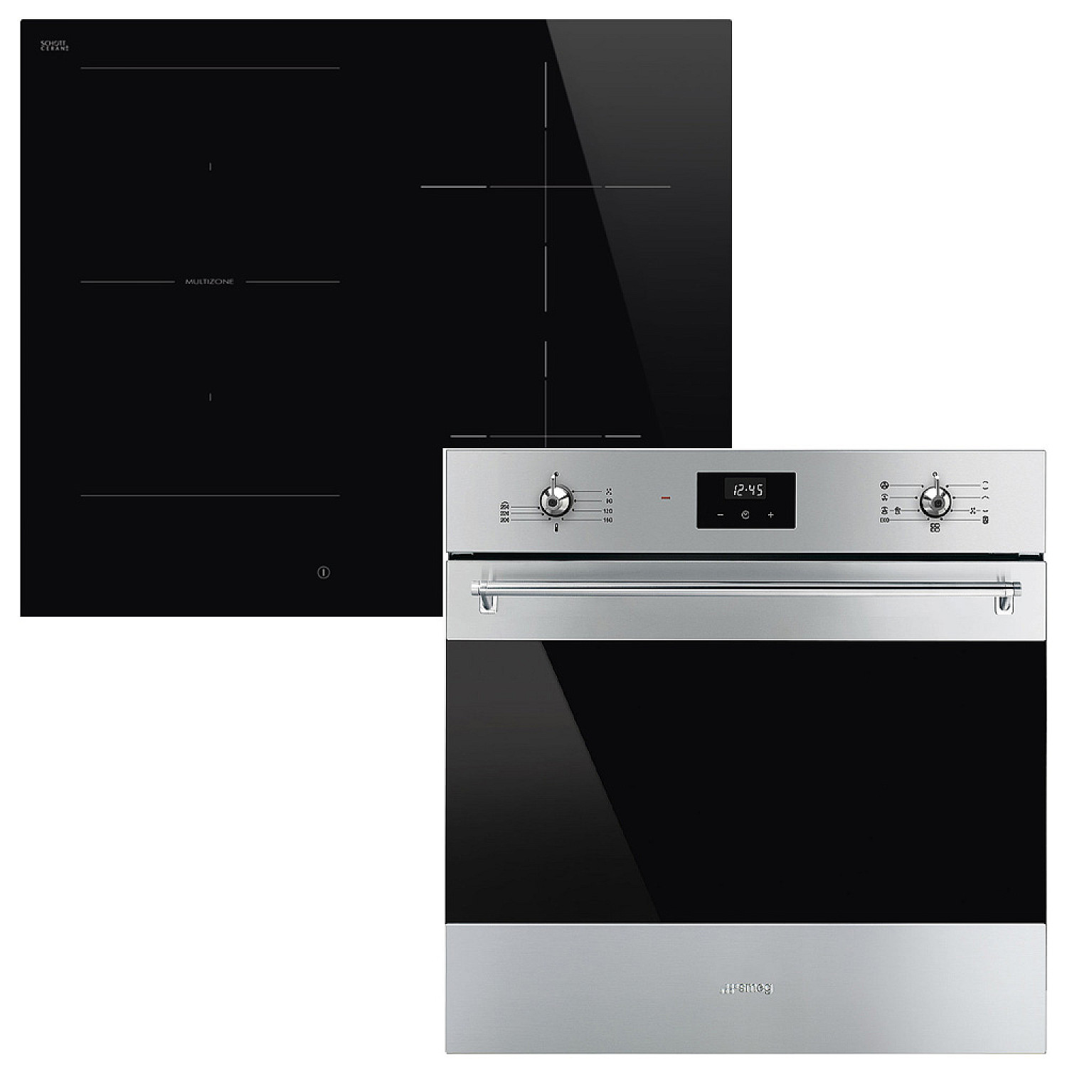 Smeg ugn och h&auml;ll sf6300tvx-si1m4644d - &aring;ngreng&ouml;ringugn & h&auml;ll med bluetooth