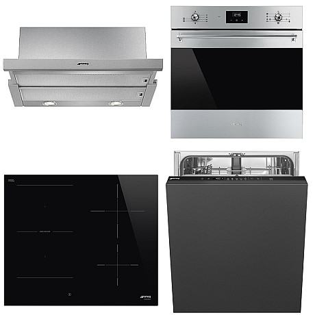 Smeg - SF6300TVX-SI1M4644D-STL262D-KSET600XE