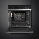Smeg - SF64M3TB - Svart, Termoventilerad & Kapacitet 70 liter
