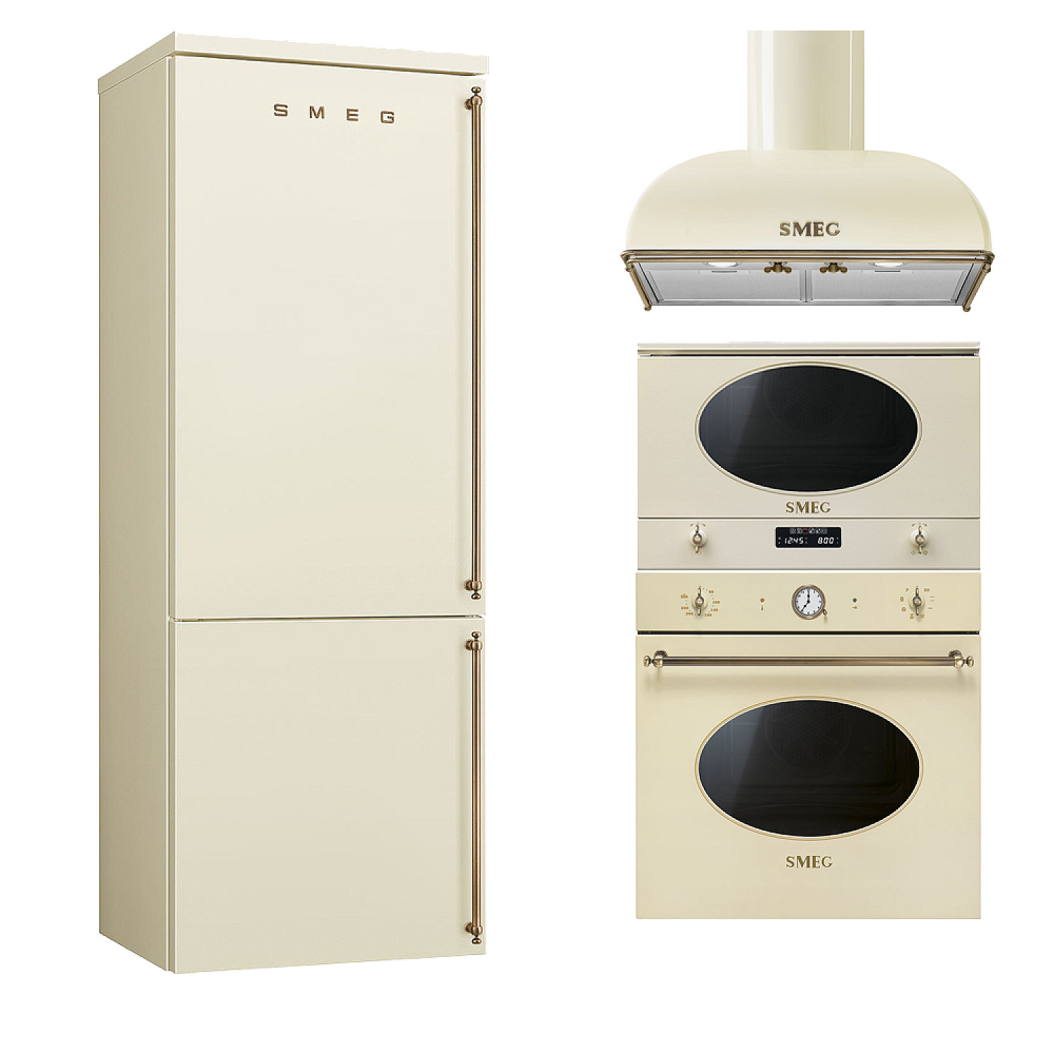 Smeg k&ouml;kspaket creme k&ouml;kspaket - colonial