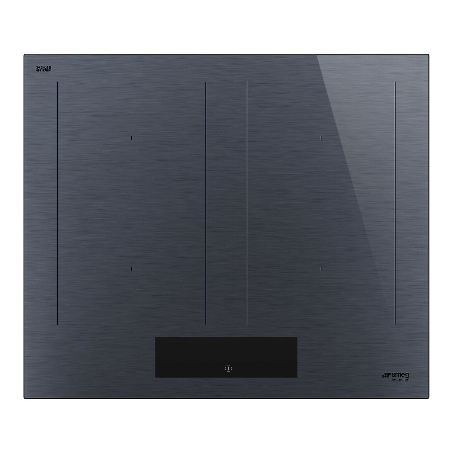 Smeg induktionsh&auml;ll sim1644dg - neptune grey