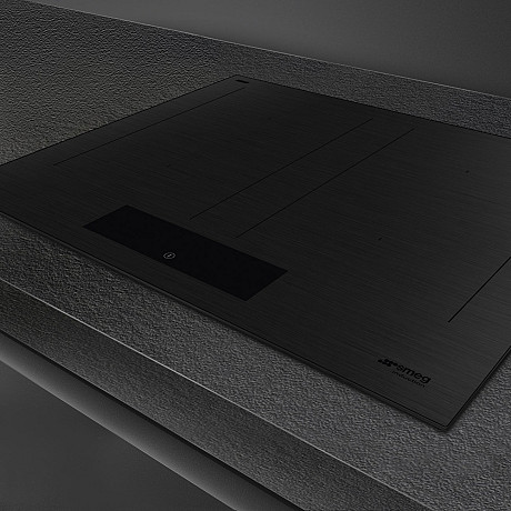 Smeg - SIM3644MB, stilren häll i mattsvart, 60 cm