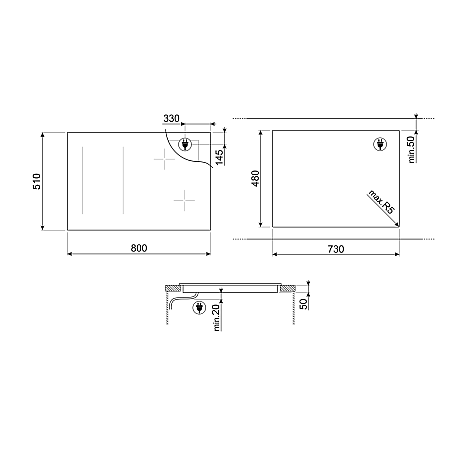 SMEG - SIM3844D - Multizone & Bluetooth