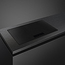 Smeg - SIM3864MB, stilren häll i mattsvart, 80 cm