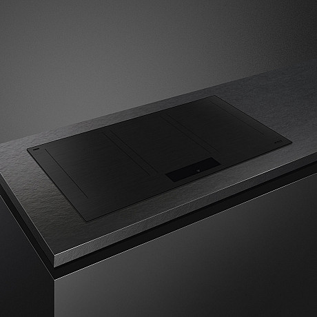 Smeg - SIM3964MB, stilren häll i mattsvart, 90 cm