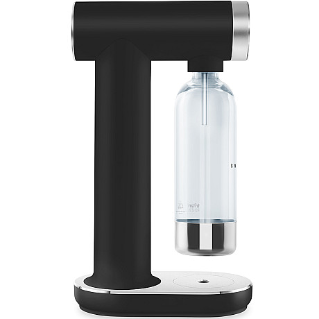 Smeg - SKC01BLM, stilren kolsyremaskin, Mattsvart	