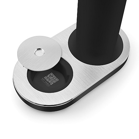 Smeg - SKC01BLM, stilren kolsyremaskin, Mattsvart	