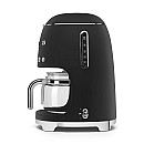 SMEG - Kaffebryggare och kolsyremaskin, mattsvart