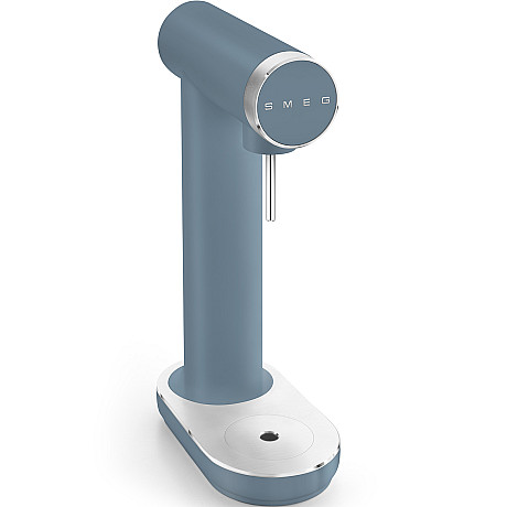 Smeg - SKC01SBM, stilren kolsyremaskin, Storm Blue, Matt	