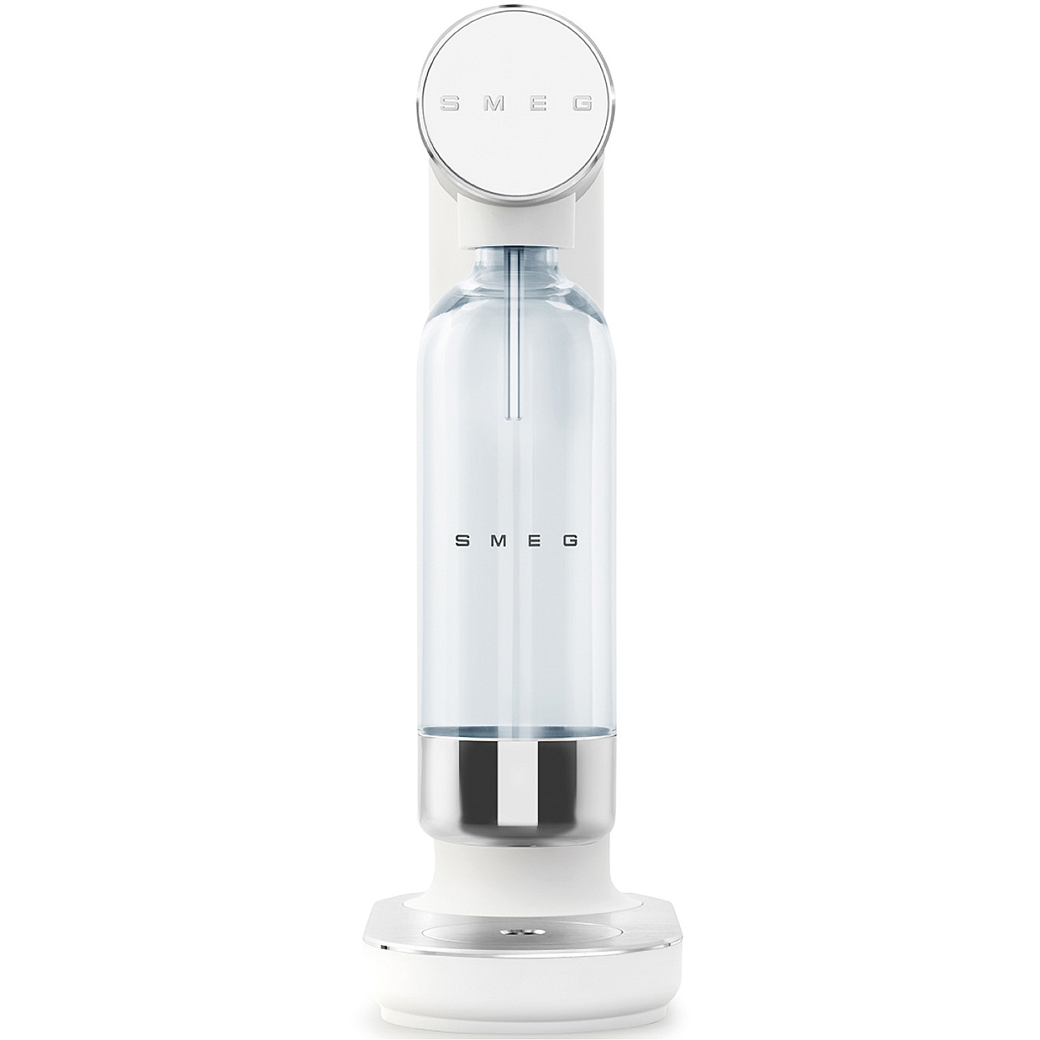Smeg kolsyremaskin skc01whm, stilren kolsyremaskin, mattvit