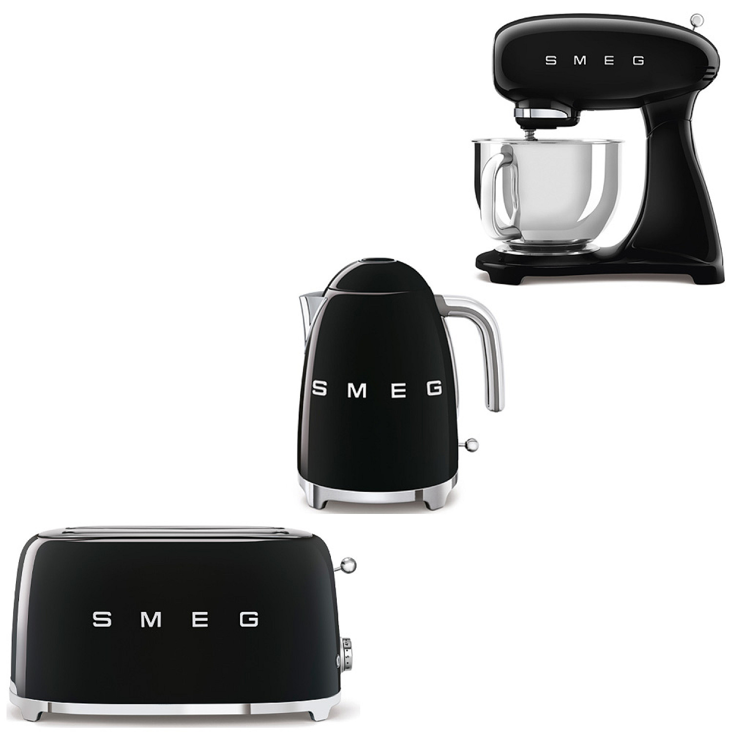 Smeg paket smf03bleu-klf03bleu-tsf02bleu