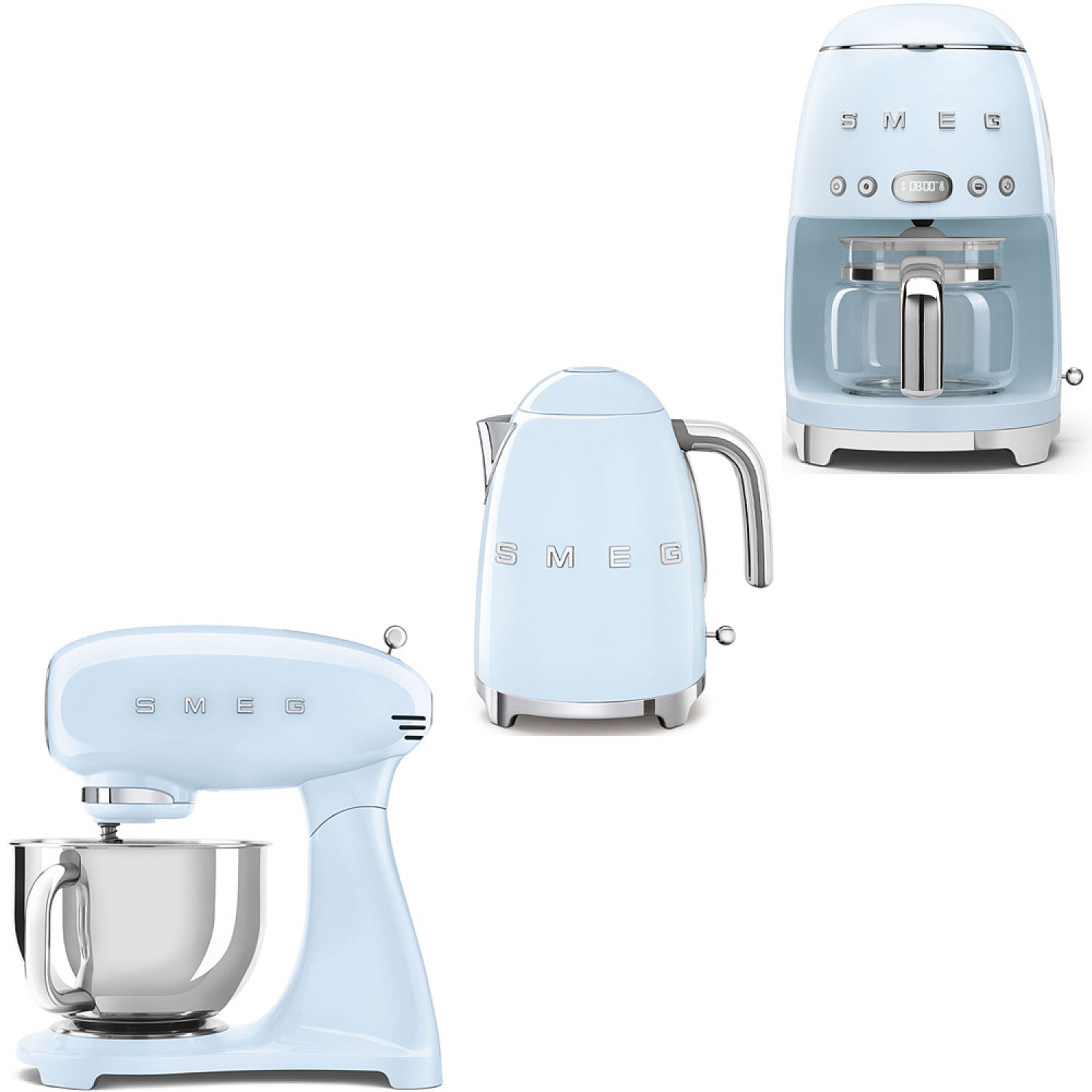 Smeg paket smf03pbeu-klf03pbeu-dcf02pbeu