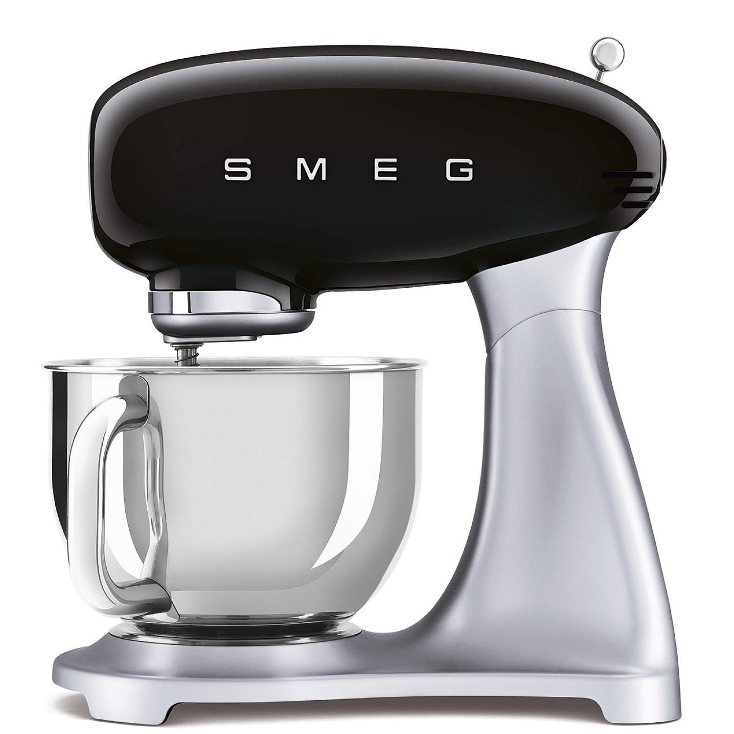 Smeg köksassistent smf04bleu - svart, 50-talsdesign med 10 hastigheter