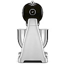 Smeg - SMF04BLEU - Svart, 50-talsdesign med 10 hastigheter