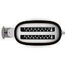 Smeg - SMF05BLEU-KLF03BLEU-TSF02BLEU - Svart högblank