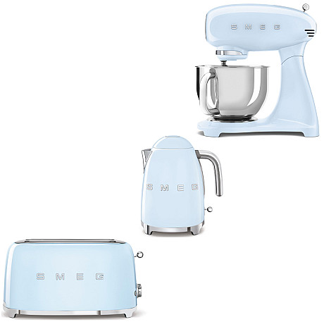 Smeg - SMF05PBEU-KLF03PBEU-TSF02PBEU - Pastellblå