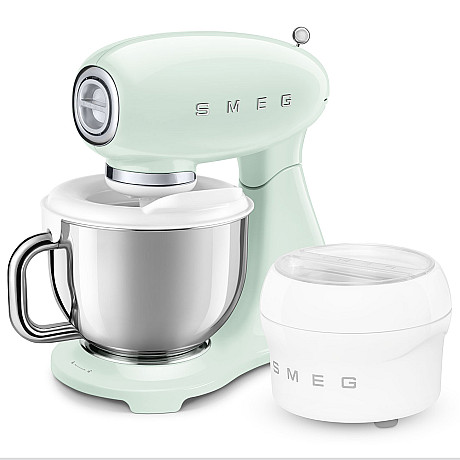 Smeg - SMF05PGEU - Pastellgrön, 50-talsdesign med 10 hastigheter & 5 års garanti